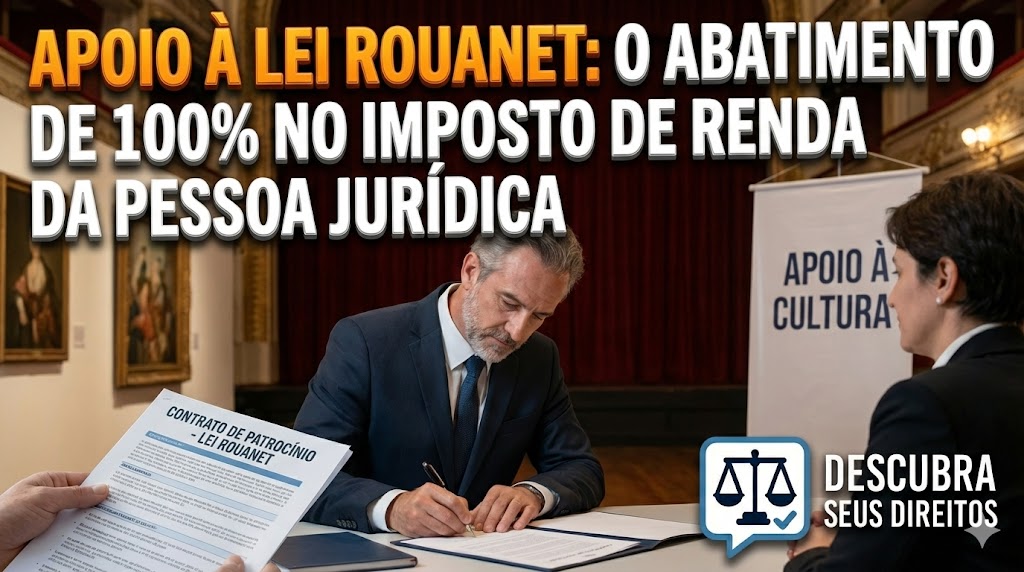 Apoio à Lei Rouanet: é possível abater 100% do valor investido no Imposto de Renda da Pessoa Jurídica?