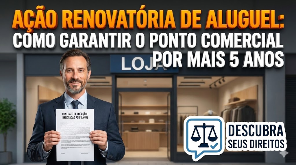 Ação Renovatória de Aluguel: como o empresário garante o ponto comercial por mais 5 anos