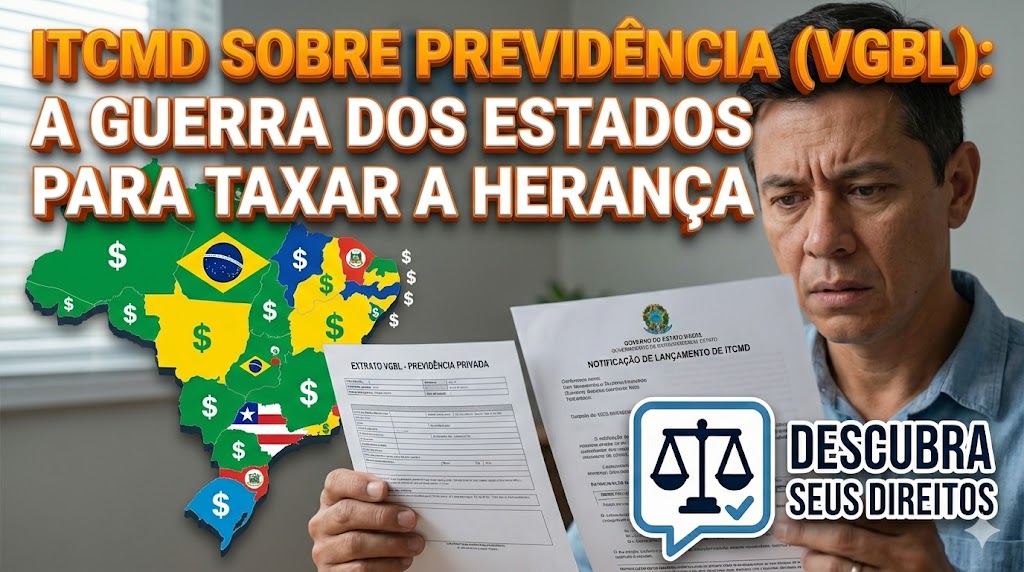 ITCMD sobre Previdência (VGBL): a guerra dos estados para taxar a herança previdenciária
