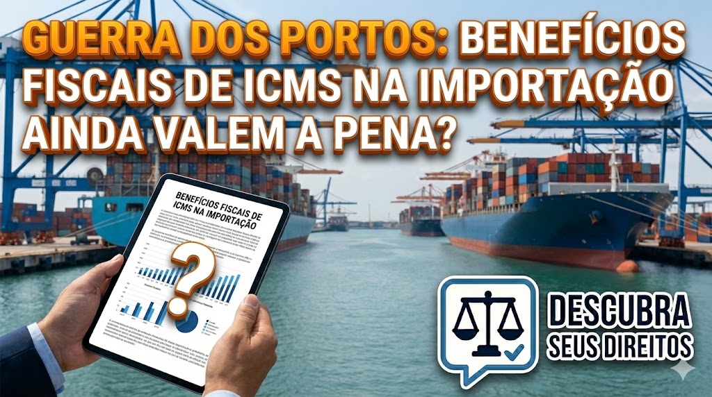 Guerra dos Portos: benefícios fiscais de ICMS na importação ainda valem a pena?