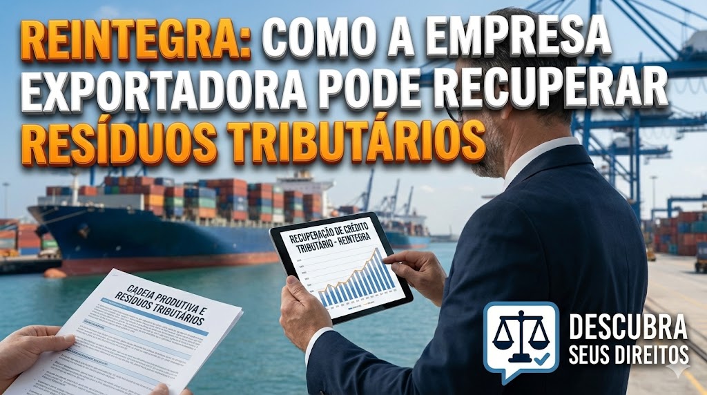Reintegra: como a empresa exportadora pode recuperar resíduos tributários na cadeia produtiva