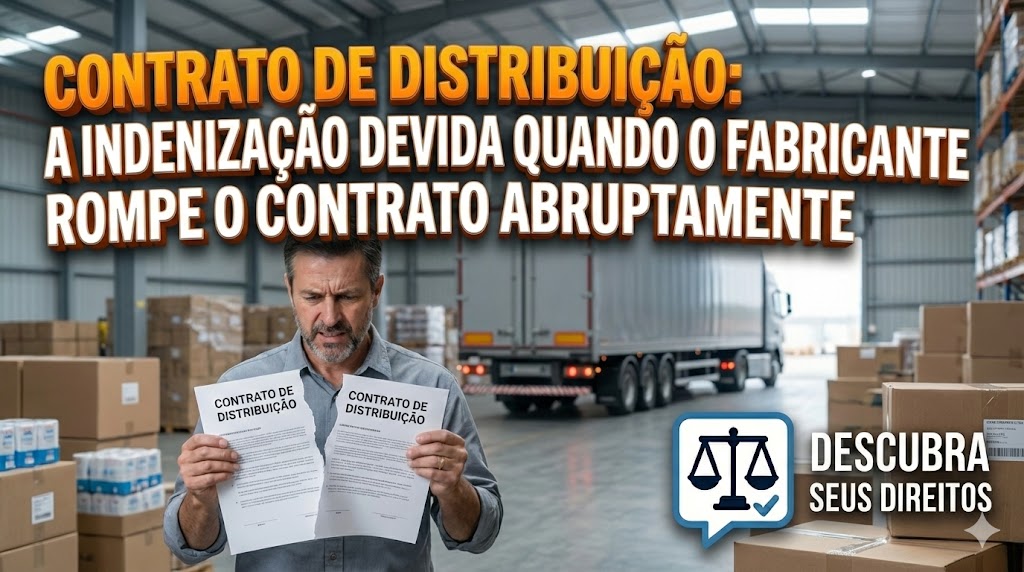 Contrato de Distribuição: há indenização quando o fabricante rompe abruptamente?