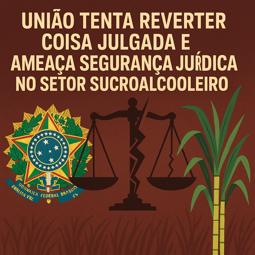 União tenta reverter coisa julgada e ameaça segurança jurídica no setor sucroalcooleiro