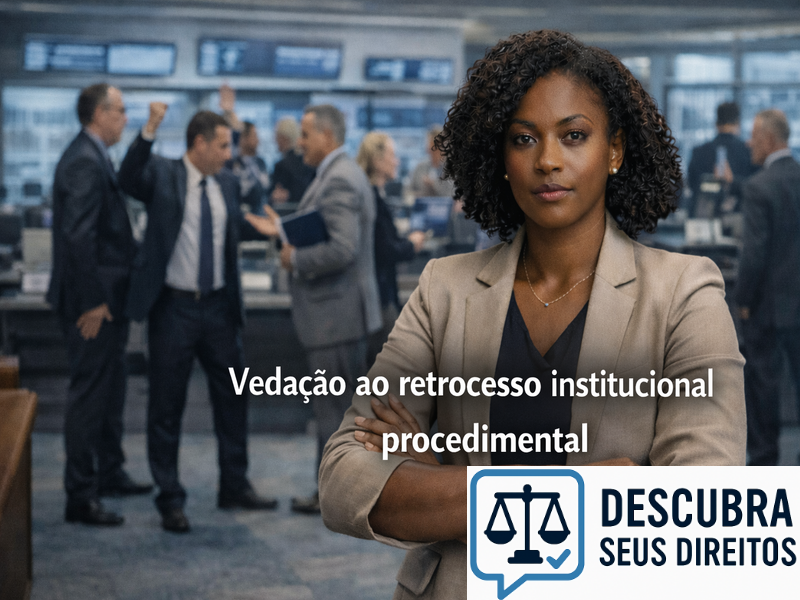 Vedação ao retrocesso institucional procedimental