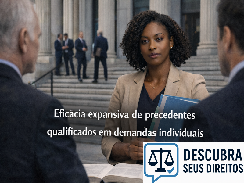 Eficácia expansiva de precedentes qualificados em demandas individuais