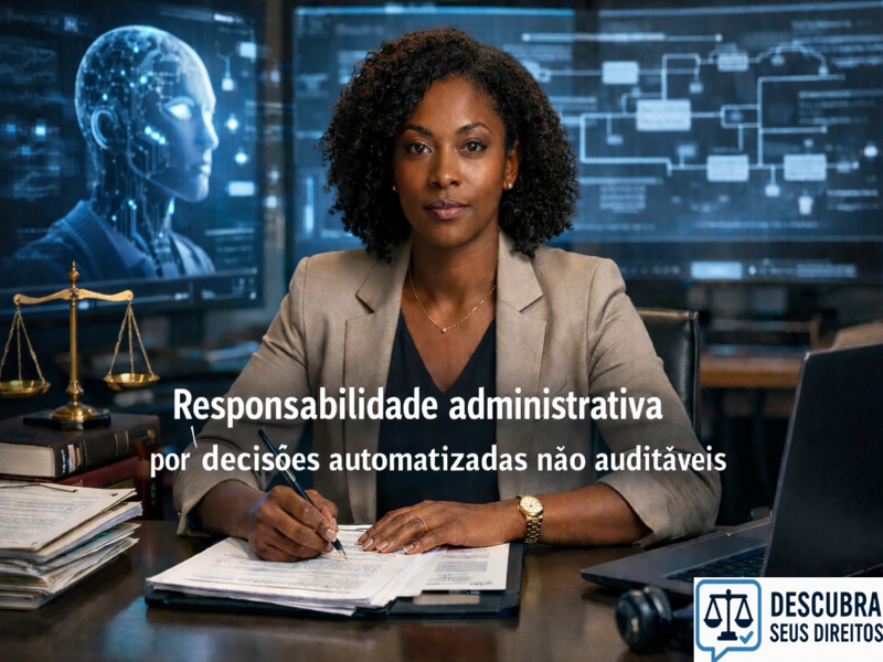 Responsabilidade administrativa por decisões automatizadas não auditáveis