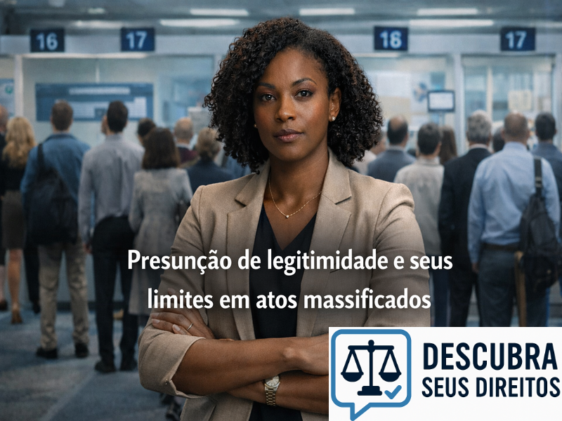 Presunção de legitimidade e seus limites em atos massificados