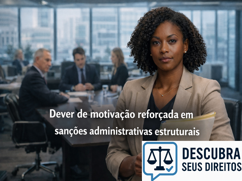 Dever de motivação reforçada em sanções administrativas estruturais