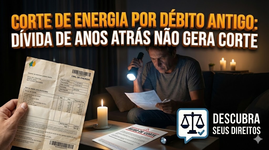 Corte de Energia por Débito Antigo: a concessionária pode suspender o serviço por dívida de anos atrás?