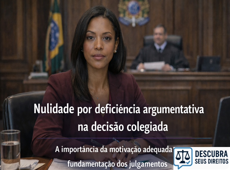 Nulidade por deficiência argumentativa na decisão colegiada