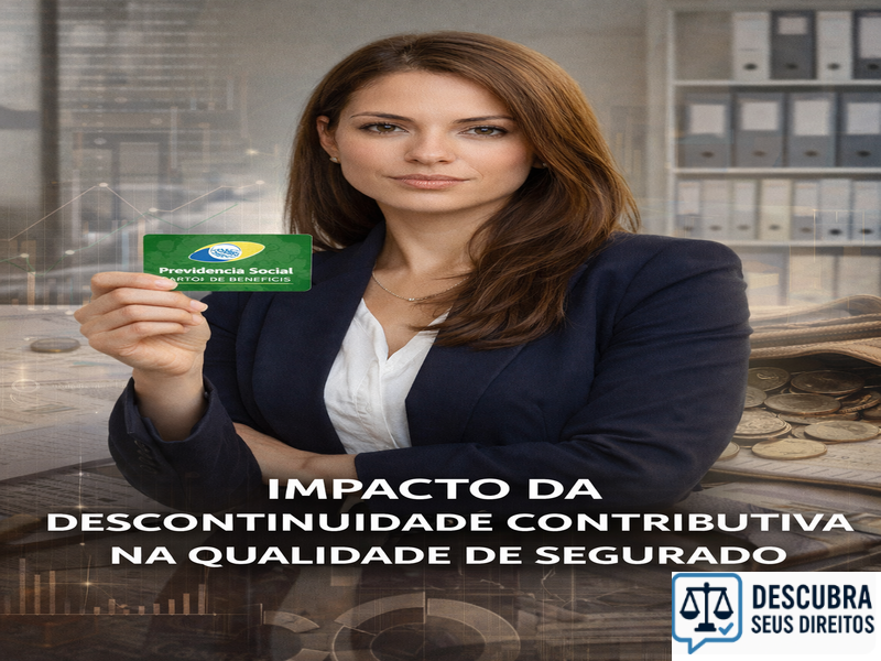 Impacto da descontinuidade contributiva na qualidade de segurado
