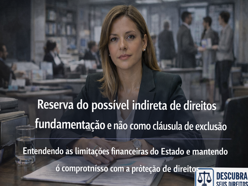 Reserva do possível como técnica de argumentação e não como cláusula de exclusão