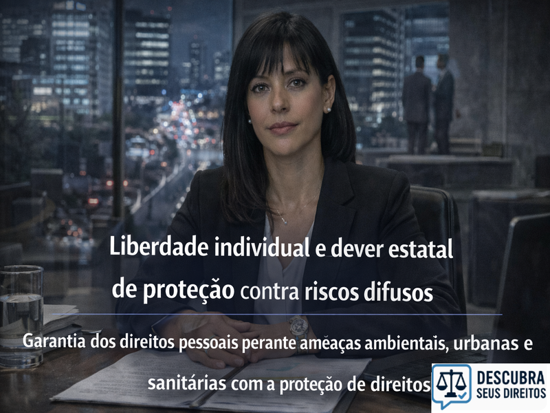 Liberdade individual e dever estatal de proteção contra riscos difusos
