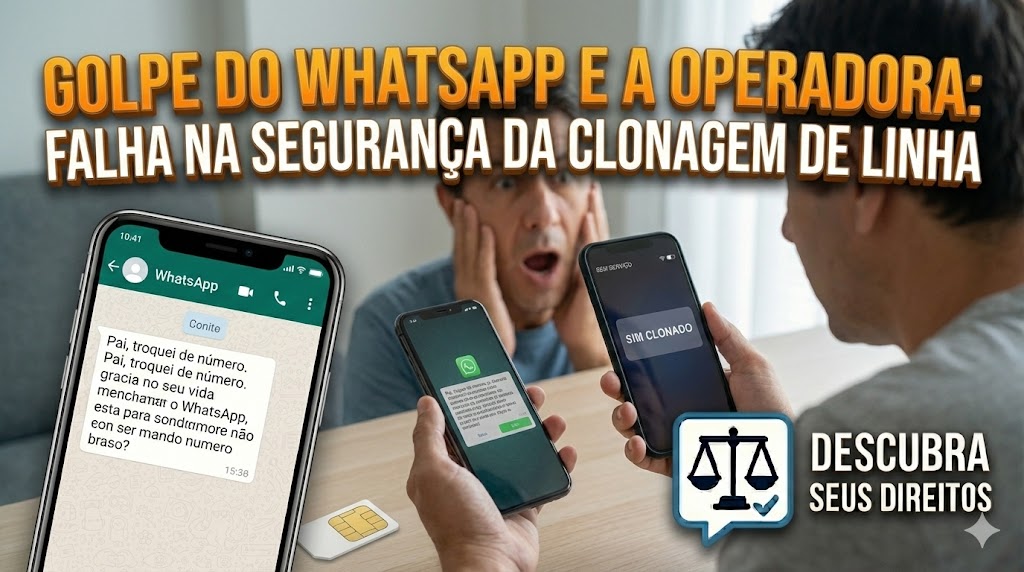 Golpe do WhatsApp e a Responsabilidade da Operadora: a falha na segurança da clonagem de linha