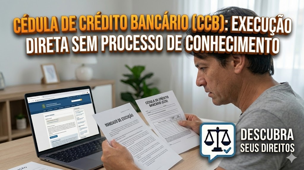 Cédula de Crédito Bancário (CCB): a execução direta sem precisar de processo de conhecimento