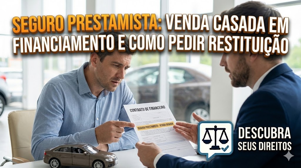 Seguro Prestamista: a venda casada em financiamentos de veículos e como pedir restituição