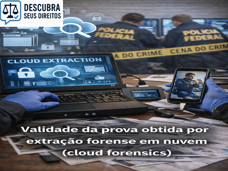 Validade da prova obtida por extração forense em nuvem (cloud forensics)