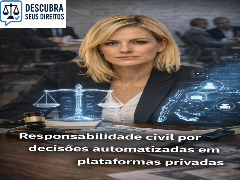 Responsabilidade civil por decisões automatizadas em plataformas privadas