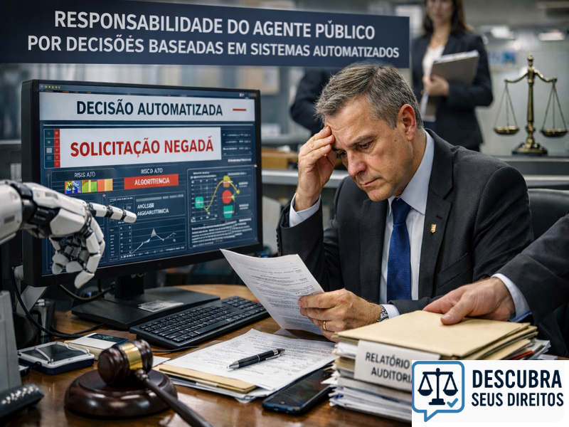 Responsabilidade do agente público por decisões baseadas em sistemas automatizados