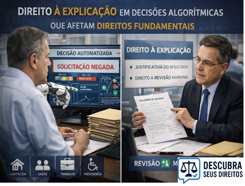 Direito à explicação em decisões algorítmicas que afetam direitos fundamentais