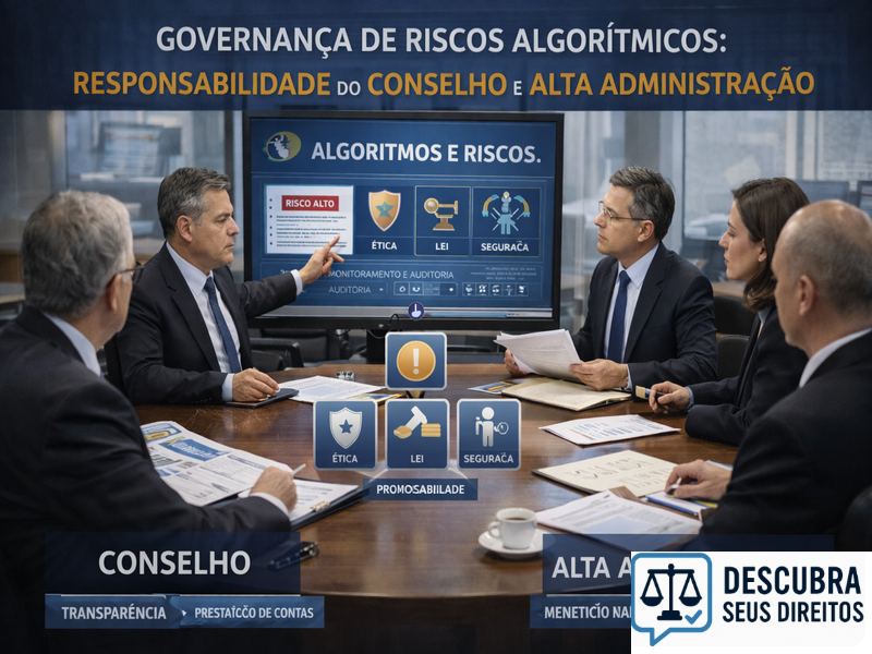 Governança de riscos algorítmicos: responsabilidade do conselho e alta administração