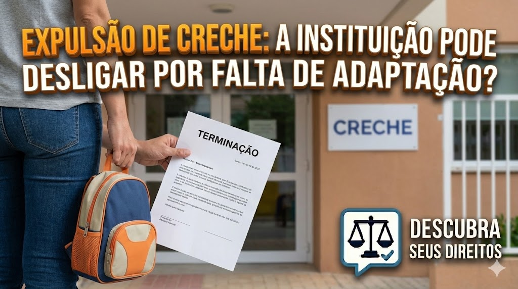 Expulsão de Creche: a instituição pode desligar a criança por falta de adaptação?