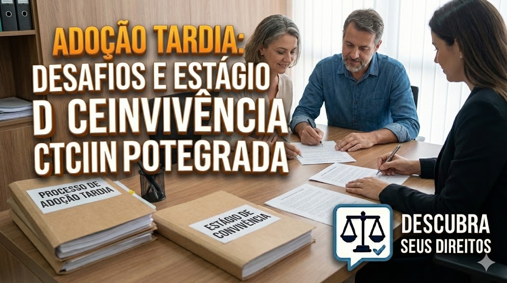 Adoção Tardia: os desafios jurídicos e o estágio de convivência obrigatório