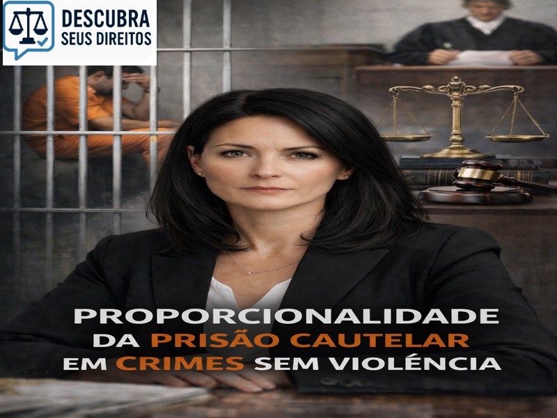 Proporcionalidade da prisão cautelar em crimes sem violência