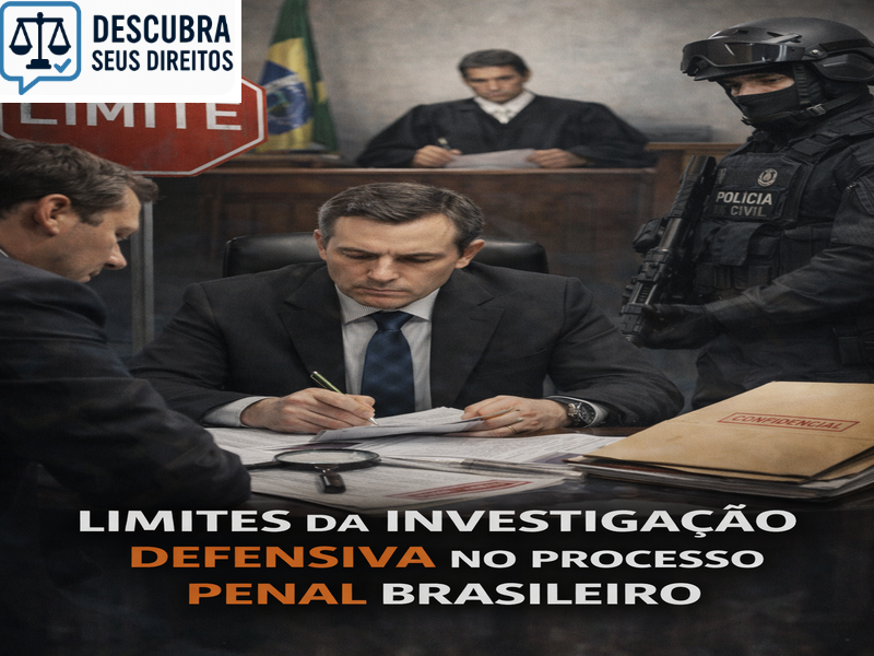 Limites da investigação defensiva no processo penal brasileiro