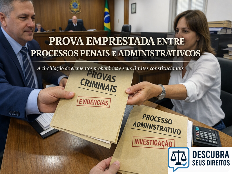 Prova emprestada entre processos penais e administrativos