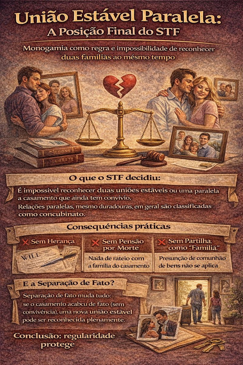 União Estável Paralela: A posição final do STF