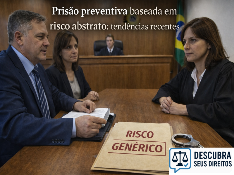 Prisão preventiva baseada em risco abstrato: tendências recentes