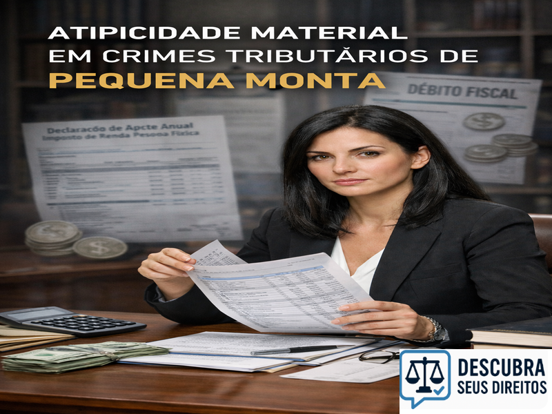 Atipicidade material em crimes tributários de pequena monta