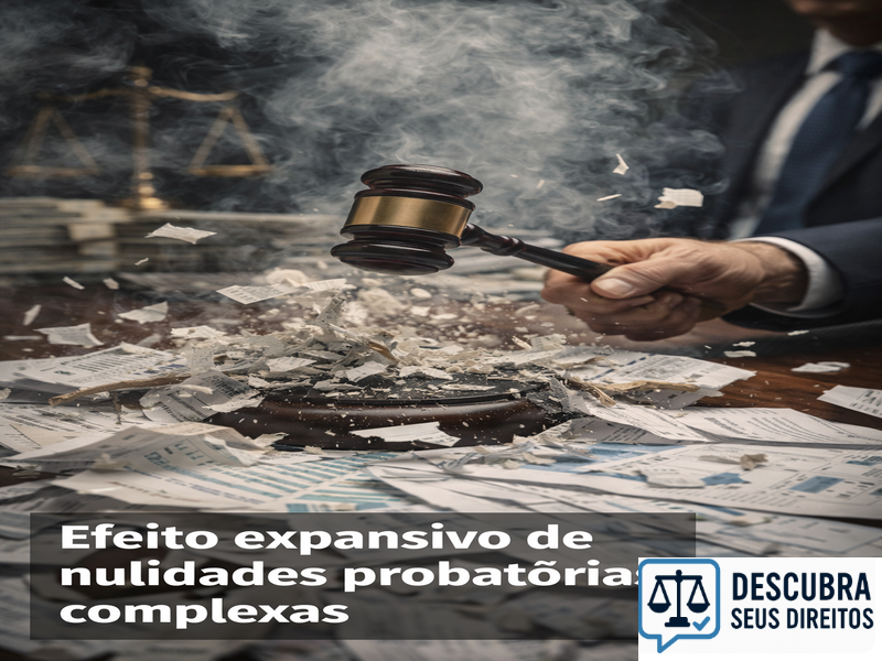 Efeito expansivo de nulidades probatórias complexas