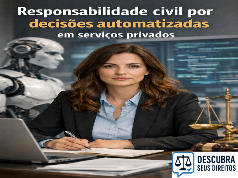Responsabilidade civil por decisões automatizadas em serviços privados