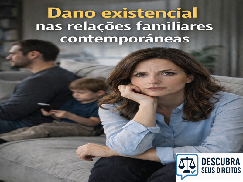 Dano existencial nas relações familiares contemporâneas