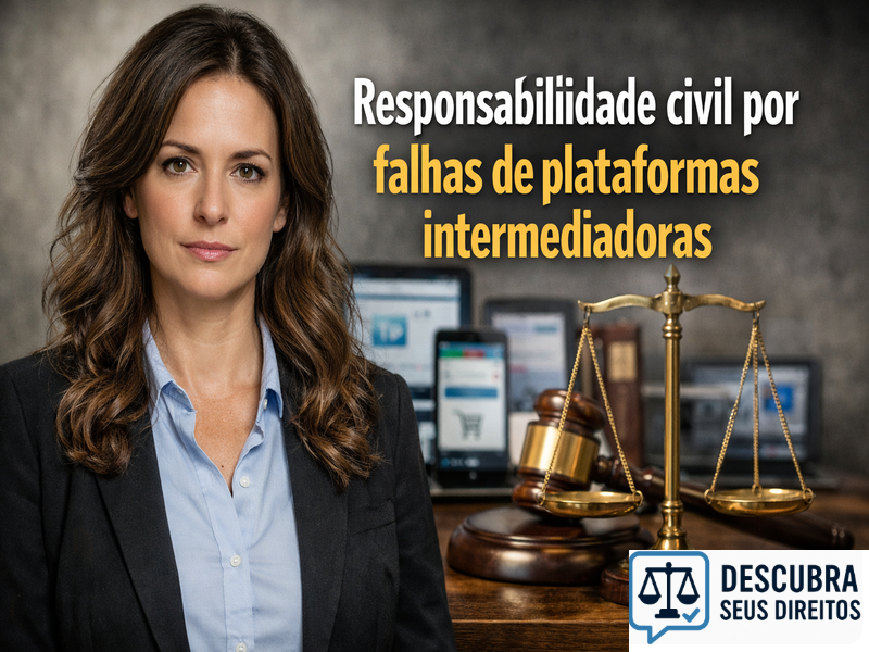 Responsabilidade civil por falhas de plataformas intermediadoras