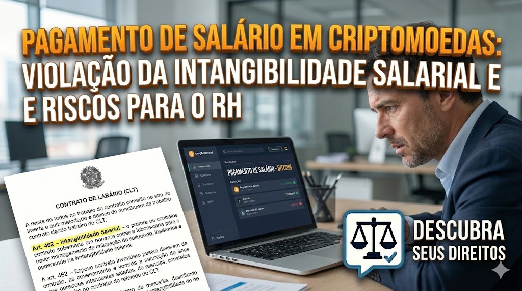 Pagamento de Salário em Criptomoedas: a violação do princípio da intangibilidade salarial e os riscos para o RH