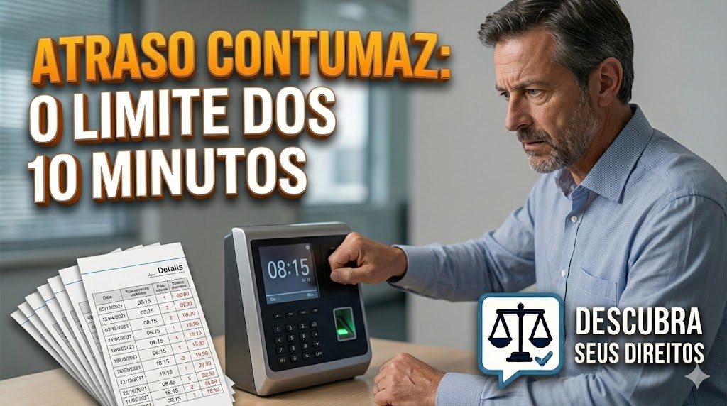 Atraso Contumaz de Minutos no Ponto: o limite da tolerância legal e a justa causa por desídia escalonada