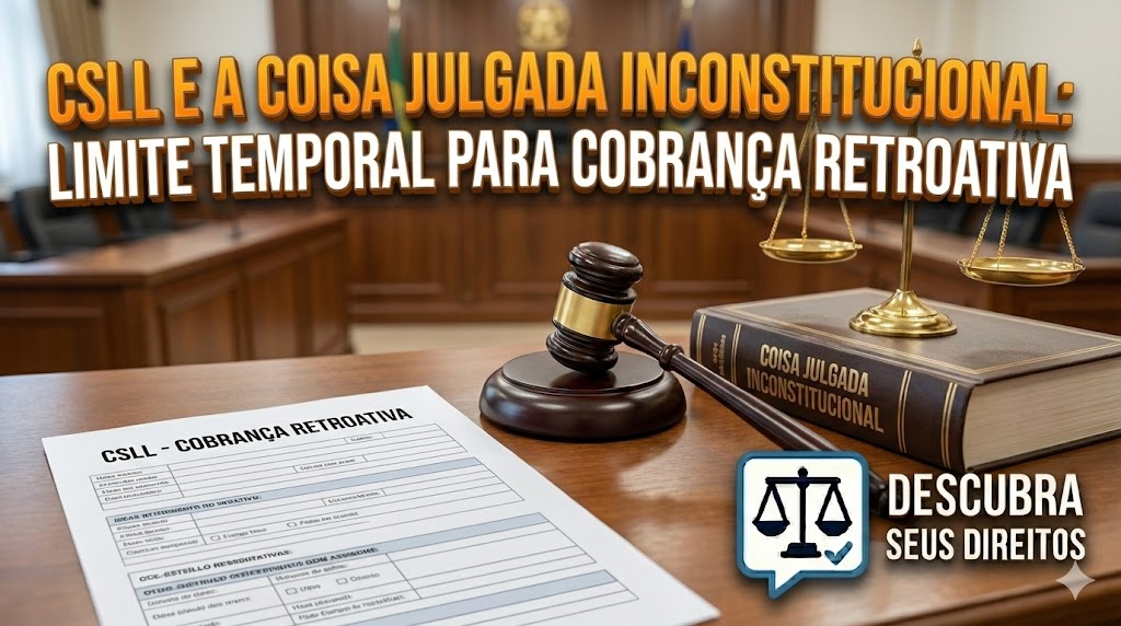 CSLL e a Coisa Julgada Inconstitucional: o limite temporal para a Receita cobrar débitos após mudança de jurisprudência do STF