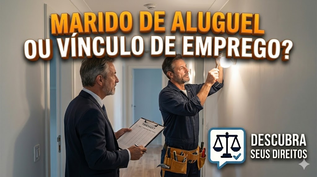 Contratação de “Marido de Aluguel” e o Vínculo: quando a prestação diária de manutenção vira relação de emprego