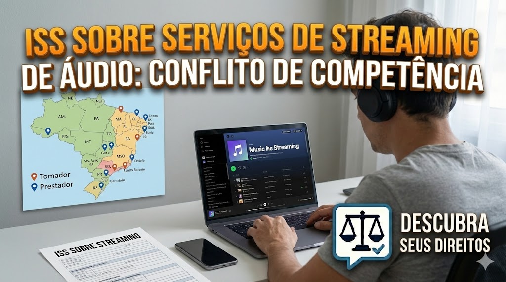 ISS sobre Serviços de Streaming de Áudio: o conflito municipal de competência na definição do local da tributação