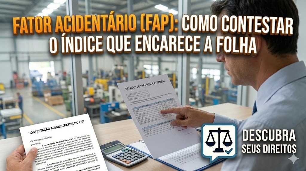 Fator Acidentário de Prevenção (FAP): como contestar administrativamente o índice patronal que encarece a folha de pagamento da indústria
