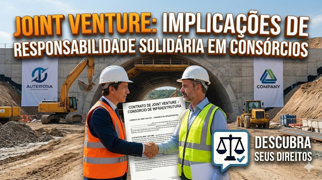 Joint Venture Contratual vs. Societária: as implicações de responsabilidade solidária em consórcios temporários de infraestrutura