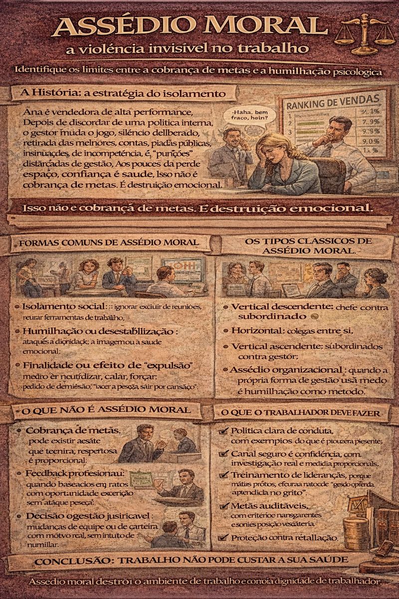 Assédio Moral: a violência invisível no trabalho
