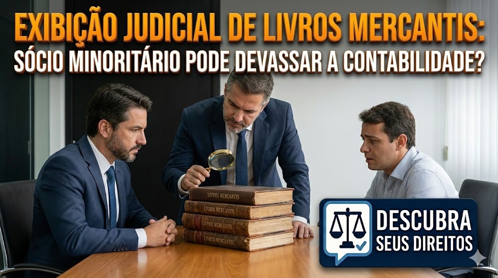 Exibição Judicial de Livros Mercantis: os limites e requisitos para o sócio minoritário afastado devassar a contabilidade da empresa em busca de desvios