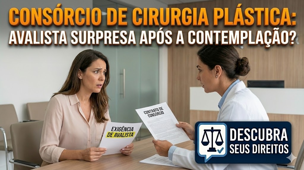 Consórcio de Cirurgia Plástica Estética: a administradora pode exigir avalista surpresa mesmo após a contemplação e aprovação de crédito inicial?