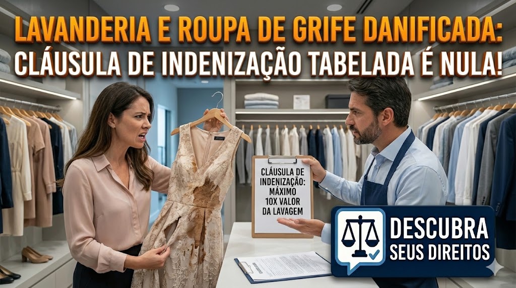 Lavanderias e Roupas de Grife Danificadas: a nulidade das cláusulas de indenização tabelada perante o Código de Defesa do Consumidor