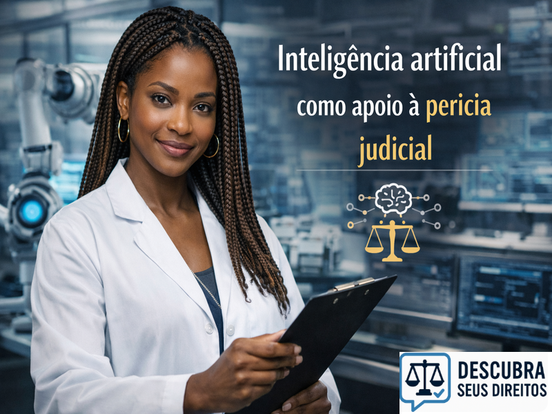 Inteligência artificial como apoio à perícia judicial
