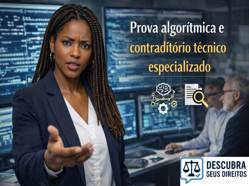 Prova algorítmica e contraditório técnico especializado